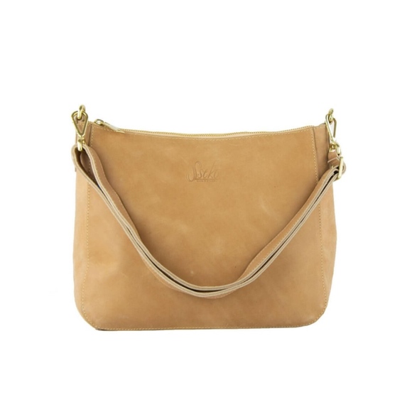 Sseko Handbags - Oiled Caramel Shoulder Bag